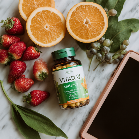 Kickstart Your Week with VitaDay Multivitamin: 12 Essential Vitamins + 10 Minerals