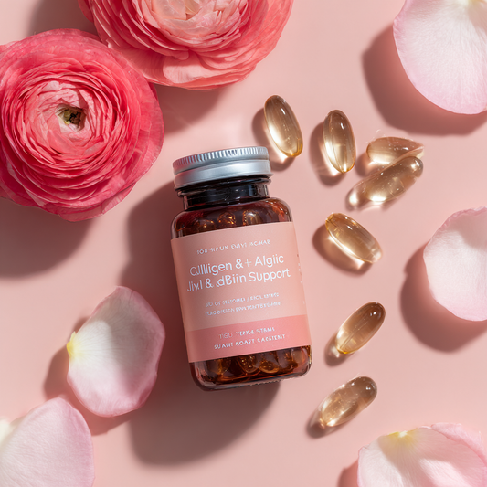 Glow from Within: Hyaluronic Acid & Collagen Softgels