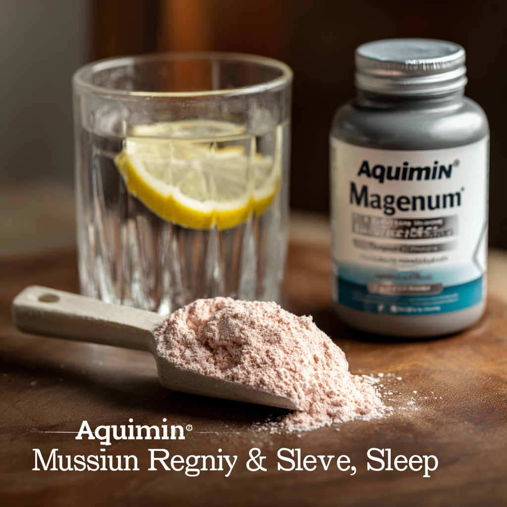 Recharge Naturally: Aquamin Magnesium Powder